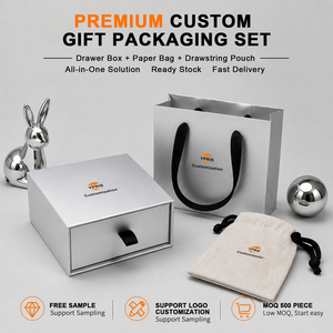 Boîte d'emballage de <span class=keywords><strong>bijoux</strong></span> personnalisée durable avec logo, en carton <span class=keywords><strong>argent</strong></span>é, pour petites entreprises, boîte cadeau écologique, boîte à anneaux carrée en carton - Product Image 1
