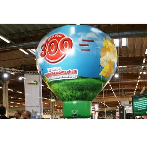 Globo inflable gigante de aire caliente para eventos de verano al aire libre, exhibición, decoración de ferias, Impresión de logotipo disponible, accesorios de publicidad para eventos
