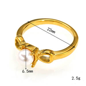 แฟชั่นเครื่องประดับแหวนสำหรับผู้หญิงเครื่องประดับแหวนสแตนเลสเครื่องประดับแหวนเครื่องประดับชุบทองแหวนหมั้นบาเกอันิลโล - Product Image 3