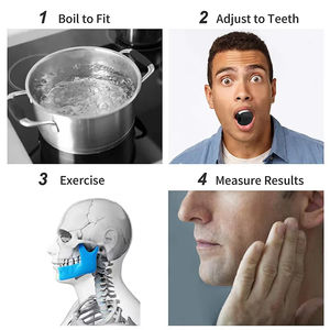 Ejercitador de mandíbula, bola de masticación para relajación muscular, para hombres y mujeres, adelgazante, reafirmante de la línea de la mandíbula, entrenador de masticación. - Product Image 4