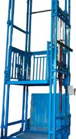 Nouvel état 5 tonnes chaîne élingue Guide Rail étage ascenseur de chargement usage domestique Construction électrique Mezzanine entrepôt de fret cargaison
