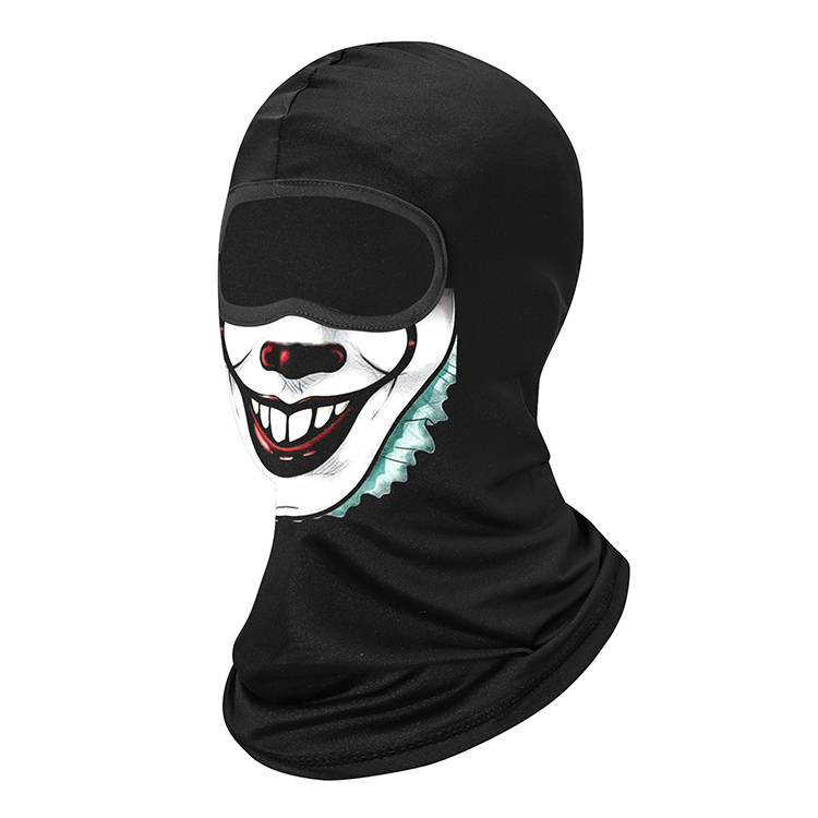 Custom Logo 3d Print Full Face Maskers Cagoule Halloween Cosplay Grappige Koele Schedel Dier Ski Masker Bivakmuts