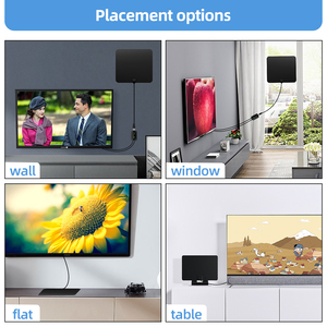 2020 tvantenna más HDTV interior Digital amplificado las antenas de TV para 4K gratis <span class=keywords><strong>canales</strong></span> locales - Product Image 5