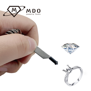 Kit de medidores de piedra de tamaño de diamante de 1-6,5mm, herramienta de medición con incrustaciones de diamante para la fabricación de joyas - Product Image 3