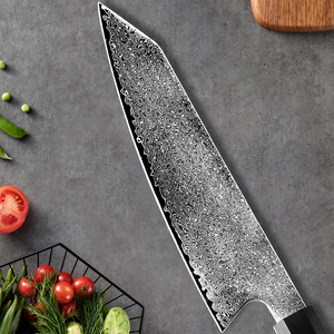 <span class=keywords><strong>Couteau</strong></span> de cuisine japonais Kiritsuke de 8 pouces avec manche en bois de rose Couteaux de cuisine en acier damas <span class=keywords><strong>Couteau</strong></span> de <span class=keywords><strong>chef</strong></span> - Product Image 3