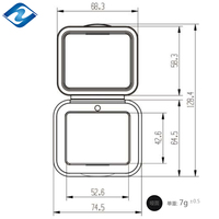 Emballage personnalisé en plastique mat pour lingettes humides PP, avec impression sérigraphique, non rechargeable