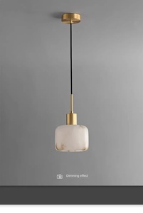 Nordic Marble Gold LED Bedroom Headboard Accent <strong>Wall</strong> Pendant <strong>Light</strong> Creative Modern Minimalist Entrance <strong>Hall</strong> Bar Lighting Fixture - Product Image 6