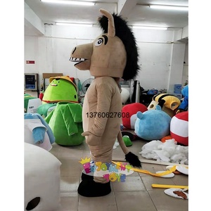 Disfraces de Mascota de Burro Divertidos de Dibujos Animados de Televisión y Cine al por Mayor a Bajo Precio para Adultos - Product Image 3