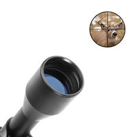Lunette de visée tactique longue portée 3-7x28 pour la chasse avec base de montage de 11 mm, grossissement 3x-7x, lunette de visée