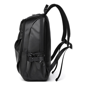 Bin'ao Kangaroo Laptop <b>Backpack</b> 16-Inch Waterproof <b>Large</b> Capacity For Men Women Business Travel Leisure Solid Color Black Gray - Product Image 1