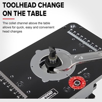 Système de levage universel pour machine de gravure et table de fraisage, support de table de fraisage polyvalent et durable