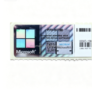 Etiqueta de <span class=keywords><strong>Windows</strong></span> <span class=keywords><strong>Server</strong></span> <span class=keywords><strong>2019</strong></span> Standard, Activación 100% Online, Clave Estándar, 16/24/48 Núcleos, en Stock - Product Image 3
