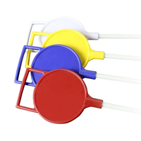 Golf Putting Green Marker Golf Pole Pin Flagpole avec trou Coupe pour mettre ou écailler les verts Driving Range Equipment Drapeau de golf