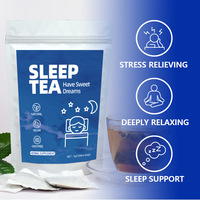 Lys naturels de haute qualité Jujube rouge Wolfberry Mulberry Poria Sleep Tea