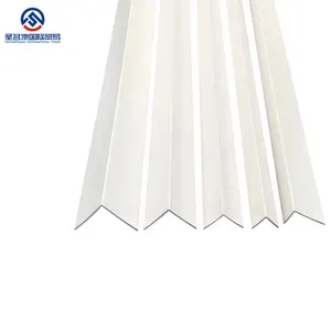 Standard Shape PVC Profile Strip Profile For Wall Corner Pvc Eco-friendly 1 Piece White Modern Plastic Corner Protector