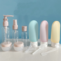 Ensemble de 11 flacons de parfum rechargeables, vaporisateurs, pour lotion, shampoing, gel douche, tubes de remplissage, conteneurs cosmétiques liquides de voyage, outil portable