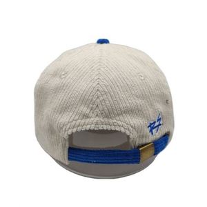 Gorra de Pana de Dos Tonos sin Estructura Estilo Dad Hat - Product Image 5