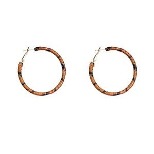 Boucles d'<span class=keywords><strong>oreilles</strong></span> Maillard Style Luxe Léger en Cuir, <span class=keywords><strong>Grandes</strong></span> Boucles d'<span class=keywords><strong>Oreilles</strong></span> Créatives pour Femmes, Design Niche, Boucles d'<span class=keywords><strong>Oreilles</strong></span> Exagérées en Forme de Visage, Petites Boucles d'<span class=keywords><strong>Oreilles</strong></span> Émotionnelles - Product Image 5