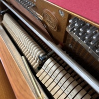 Used Samick SC-300NST Upright Piano Korean Original Stable Warm Tone for Family Daily Practice & Beginner Learning