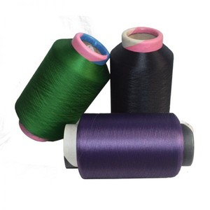 Acy tái chế Polyester 75D/36F ĐAN SỢI 20D Spandex Giao hàng nhanh mẫu miễn phí giá cả cạnh tranh 2.8 --- dệt không khí 3.5 - Product Image 1