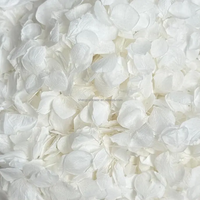 Biologisch Abbaubares Getrocknetes Blumen-Konfetti Natürliche Hochzeits-Dekoration Handgefertigter Blumenmädchen-Korb Deko