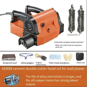 Raboteuse murale sans poussière et sans débris, un outil puissant pour l'application de béton et de mastic - Product Image 2