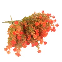 Fleurs artificielles d'automne d'usine en plastique résistante UV pour le jardin extérieur de porche