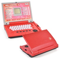 Samtoycn Ordinateur portable jouet éducatif pour enfants avec 20 fonctions de simulation, écran LED et apprentissage précoce de l'anglais