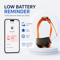 Rastreador GPS 4G LTE GSM GLONASS de 4000mAh con Collar, Tarjeta SIM, Carga Magnética, Correa de TPU Impermeable, Alerta de Geocerca y Antipérdida LBS