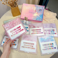 Offre Spéciale : Kit de Vernis à Ongles Gel Effet Œil de Chat 40 Couleurs – Palette de Couleurs Gel UV/LED Scintillante Aurore de Luxe à Dissoudre
