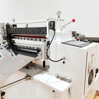 Machine automatique de découpe de papier pour quilling avec système de déroulement