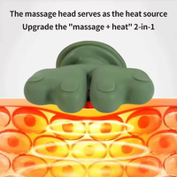 Masseur électrique pour le cou et les épaules - Appareil de relaxation des tissus profonds portable pour la maison/le bureau avec intensité réglable