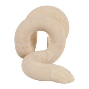 Scultura Astratta a Spirale in Arenaria, Oggetto Decorativo per Casa, Ufficio, Scaffale, Tavolino da Caffè - Product Image 3