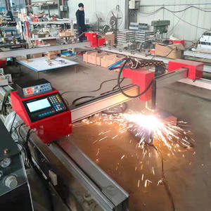 हल्के-शुल्क गैन्ट्री स्टील प्लेट काटने वाली मशीन धातु काटने की मशीन ऑपरेशन बहुत सरल प्लाज्मा कटिंग मशीन है - Product Image 3