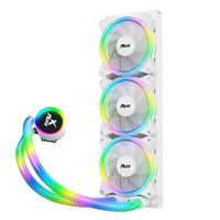 Refroidisseur d'eau silencieux ARGB PWM 5V3Pin CPU 360 Gaming Server PC ordinateur, ventilateur de refroidissement, dissipateur thermique
