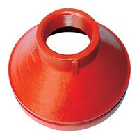 Arroseur d'incendie 1/2 "-6'' Tuyau rainuré 90 FM 7110UL ULC5 Coude 90 Dig. Raccords de raccord de tuyau de protection contre l'incendie