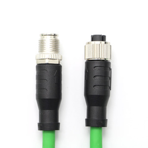 IP67 <b>Waterproof</b> M12 Connector <b>Cable</b> Industrial Sensor Actuator Extension Cord for Automation - Product Image 1