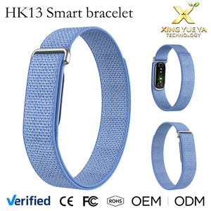 Pulsera Inteligente HK13 sin Pantalla, Monitor de Frecuencia Cardíaca, Oxígeno en Sangre, VFC, Estrés y Sueño, Resistente al Agua 1ATM, Rastreador de Actividad Física, Batería de 20 Días - Product Image 1