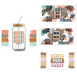 Venta al por mayor de pegatinas de <span class=keywords><strong>tazas</strong></span> populares, envoltorios de <span class=keywords><strong>tazas</strong></span> DIY, envoltorios de <span class=keywords><strong>tazas</strong></span> de alta calidad UV DTF - Product Image 5