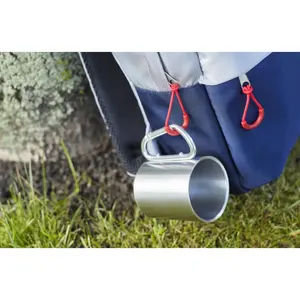 Tazza in acciaio con moschettone gadget personalizzati - Product Image 3