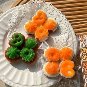 TPR Food Series Simulation <b>Miniature</b> Food Toy Resin Simulation Waffle Biscuit Horn Shape Extrusion Toy - Product Image 1