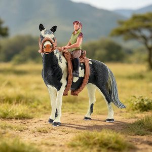 Modelo de Caballo de Simulación para Exhibición, Raza Brownie <span class=keywords><strong>Don</strong></span> River Holstein, Material PVC, Requiere Ensamblaje - Product Image 4
