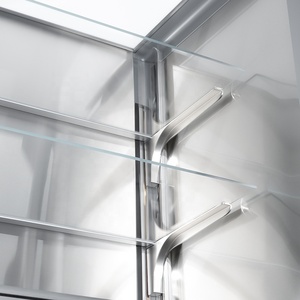 Réfrigérateur encastrable en acier inoxydable de 30 pouces, 452 L, avec machine à glaçons et distributeur d'eau, classe énergétique 1, idéal pour appartements et foyers - Product Image 4