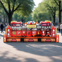 4x4m Carnival Store Kiosk Cabina de concesión de acero inoxidable y silicona a la venta
