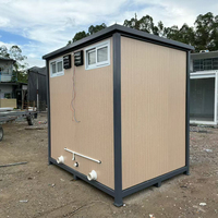 Unité de toilettes modulaire portable d'extérieur, Cabine de toilettes préfabriquée, Toilettes portables, Unités de toilettes extérieures
