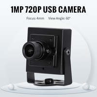 Módulo de Cámara de Visión Industrial Mini HD USB UVC 3200 720P OV9281, Sensor CMOS de 4 mm, Obturador Global de 60 Grados y 120 fps para