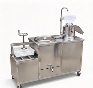 Machine à lait de soja commerciale à haute efficacité, presse automatique pour le moulage du tofu - Product Image 3