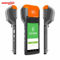 جهاز نقاط البيع المحمول Senraise H10P بنظام أندرويد 14، آلة تسجيل نقدي محمولة، نظام نقاط بيع أندرويد محمول