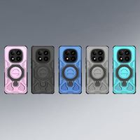 Étui pour Redmi 14C/K80 Pro/Note 14 Pro Plus en gros - Protection robuste anti-chute, magnétique 360, support d'anneau durable