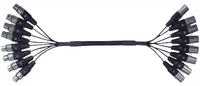 Câble audio de connecteur RCA Offre Spéciale 4/8/12/16 canaux avec câble serpent Mono 50m/10m/30m pour microphones à fil de connexion auxiliaire